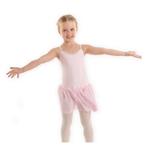 Roze balletpakje voor meisjes met balletrokje - Spaghettiban, Verzenden, Nieuw