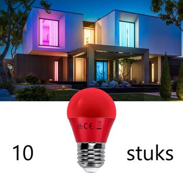 G45 kogellamp 10 stuks | E27 LED lamp 4W=30W gloeilamp | roo beschikbaar voor biedingen