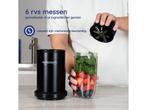 Safecourt kitchen - Power Blender - 1000W - 2x blender to go, Verzenden, Nieuw