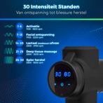 2dekans | Auronic Massage Gun - 6 Opzetstukken - 30 Standen, Ophalen of Verzenden, Zo goed als nieuw