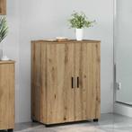 vidaXL Badkamer Kast met opslag Artisan Eiken 60 x 35 x 80, Verzenden, Nieuw