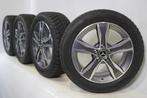 Mercedes C-Klasse W205 S205 C205 17 inch velgen Bridgestone, Gebruikt, Velg(en), 17 inch, Winterbanden