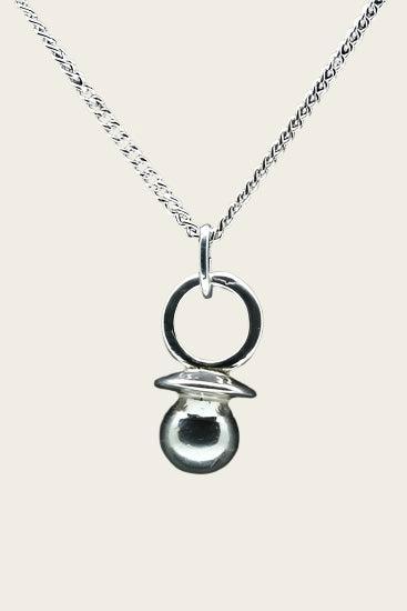 Zilveren Speen ketting hanger, Sieraden, Tassen en Uiterlijk, Kettinghangers, Nieuw, Ophalen of Verzenden