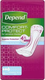DEPEND COMFORT PROTECT NORMAL PLUS VERBAND PAK 12 STUKS, Verzenden, Nieuw
