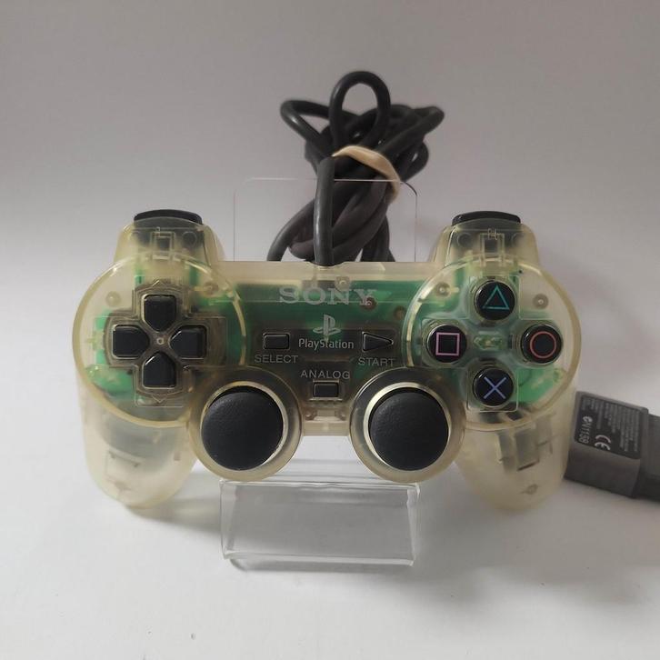 Sony Orginele Transparant White Controller Playstation 1, Spelcomputers en Games, Spelcomputers | Sony PlayStation Consoles | Accessoires