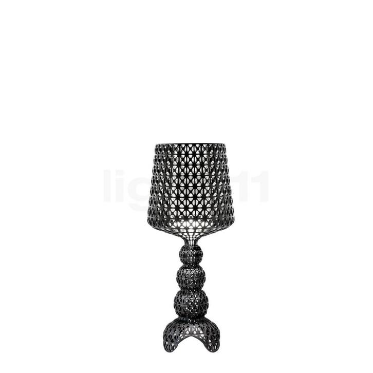 Kartell Kabuki Mini Tafellamp LED, zwart (Tafellampen), Huis en Inrichting, Lampen | Tafellampen, Nieuw, Verzenden