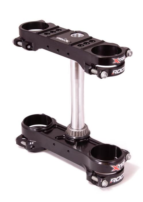 X-Trig Rocs Tech kroonplaten met offset 22mm PHDS Zwart KTM, Motoren, Onderdelen | Overige, Nieuw, Verzenden
