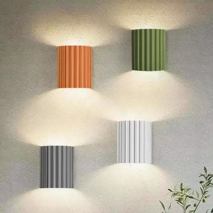 Moderne Hars LED Wandlamp Macaron Design, Huis en Inrichting, Lampen | Wandlampen, Nieuw, Verzenden