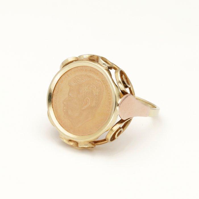 Zonder Minimumprijs - Ring - 14 karaat Geel goud, Sieraden, Tassen en Uiterlijk, Ringen