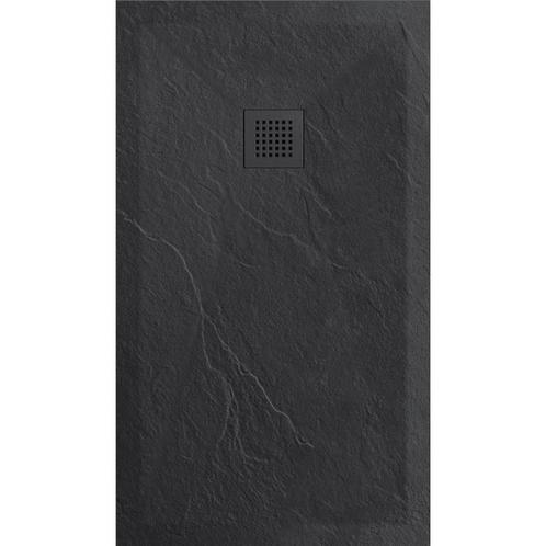 Douchetub Sanimar Sanistone 90 x 90 cm Zwart, Doe-het-zelf en Verbouw, Sanitair, Douche, Nieuw, Ophalen of Verzenden