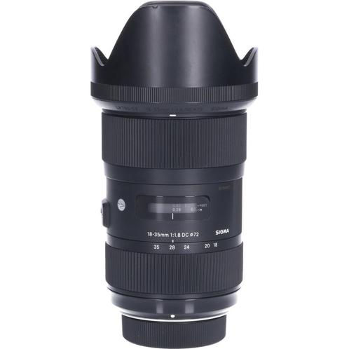 Tweedehands Sigma 18-35mm f/1.8 DC HSM Art Nikon F CM2872, Audio, Tv en Foto, Fotografie | Lenzen en Objectieven, Groothoeklens