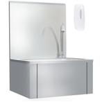 Wasbak RVS met Kraan - Horeca Retourdeal! 40% Korting, Minder dan 50 cm, Nieuw, Ophalen of Verzenden, Minder dan 100 cm