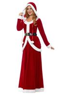 Ms. Claus Kostuum Deluxe, Kleding | Dames, Ophalen of Verzenden, Nieuw