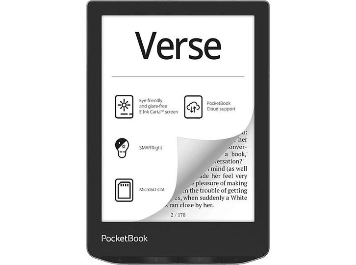 Pocketbook -  Verse  - 6 Inch - 8 Gb  - Grijs, Computers en Software, E-readers, 6 inch of minder, 8 GB, Nieuw, 6 inch of minder