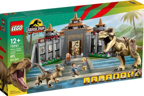 Lego Jurassic World 76961 Bezoekerscentrum: T. rex & raptor, Kinderen en Baby's, Speelgoed | Duplo en Lego, Nieuw, Ophalen of Verzenden