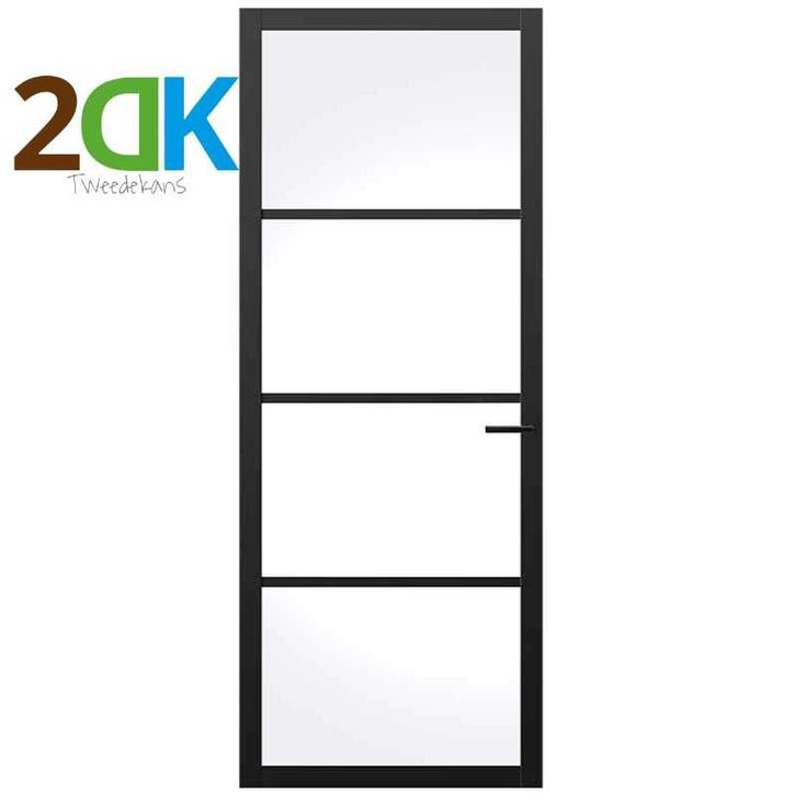 2DK Binnendeur Nova Design NDB900 opdek links 83x201,5cm, Doe-het-zelf en Verbouw, Deuren en Horren, Nieuw, 80 tot 100 cm, Hout