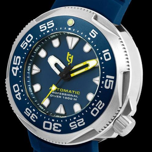 Tecnotempo - Divers 1000M Professional Diver - Automatic, Sieraden, Tassen en Uiterlijk, Horloges | Heren