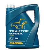 Mannol Traktor Superoil 15W40 - Minerale Olie Landbouw - 5 L, Verzenden