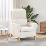 vidaXL Ergonomische Fauteuil Crème Standaard, Huis en Inrichting, Fauteuils, Verzenden, Nieuw