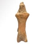 Parthisch Terracotta Gezeten godheid (Zonder Minimumprijs), Antiek en Kunst, Antiek | Overige Antiek