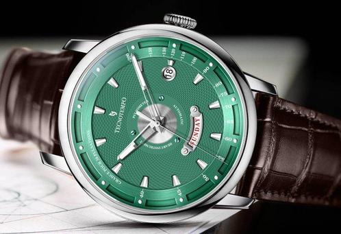 Tecnotempo - Automatic - Pulsometer Gradue Pour 30, Sieraden, Tassen en Uiterlijk, Horloges | Heren