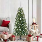 vidaXL Kerstbal Set met 150 LED 61 pcs Zilver Kunststof, Diversen, Kerst, Verzenden, Nieuw