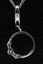 Zilveren Kroon ring hanger en/of bedel, Verzenden, Nieuw