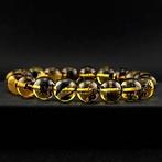 Baltisch barnsteen kralenarmband – Rookachtig honing