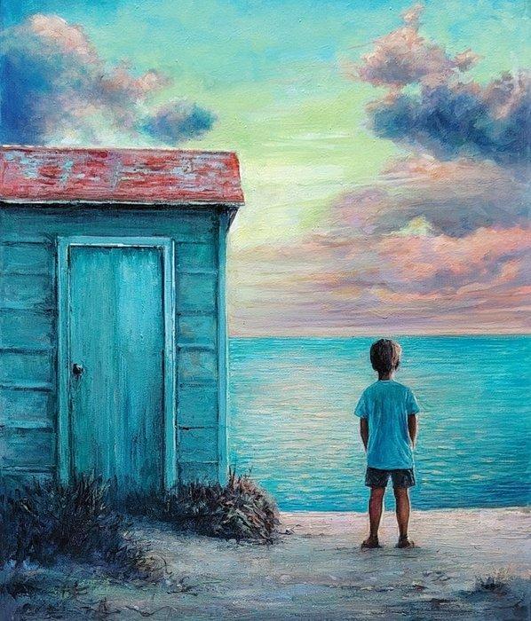 Ruggero Salvatore - Fantaseando, Antiek en Kunst, Kunst | Schilderijen | Modern