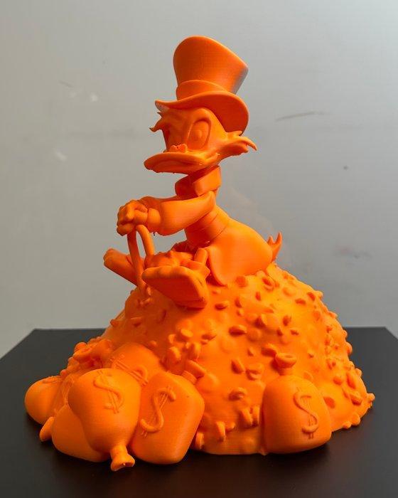Daluxe Art - 1999 • Scrooge McDuck on Money Pile, Antiek en Kunst, Kunst | Designobjecten