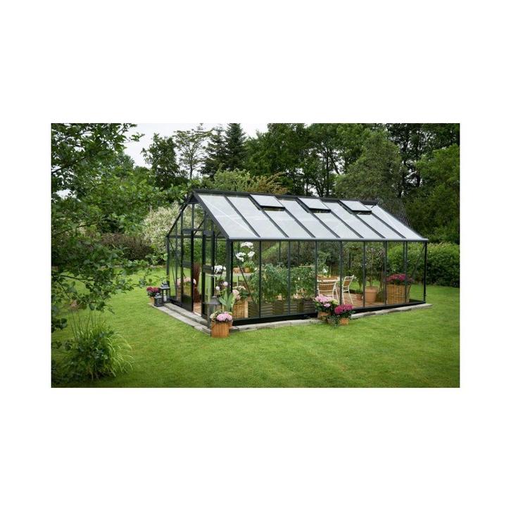 Juliana Gartner 21,4 tuinkas - antracietgrijs, Tuin en Terras, Kassen, Nieuw, Verzenden