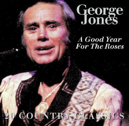 cd - George Jones - A Good Year For The Roses - 20 Countr..., Cd's en Dvd's, Cd's | Overige Cd's, Zo goed als nieuw, Verzenden