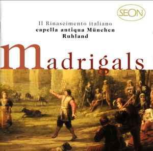 cd - Capella Antiqua MÃ¼nchen - Early Italian Madrigals -., Cd's en Dvd's, Cd's | Overige Cd's, Zo goed als nieuw, Verzenden