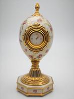 Fabergé ei - House of Fabergé Rozen Ei Klok - Porselein, Antiek en Kunst