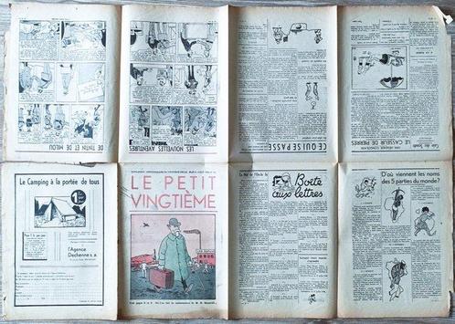 Tintin - Supplément XXème siècle N° 1936/31 & 38 rares non, Boeken, Stripboeken