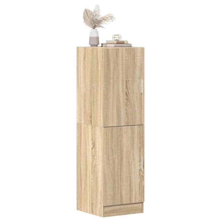 vidaXL Keukenkast 38x41,5x131,5 cm bewerkt hout sonoma, Huis en Inrichting, Keuken | Keukenelementen, Bruin, Nieuw, Verzenden