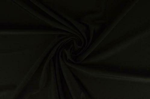 Lycra stof - Zwart - Per 10 of 50 meter, Hobby en Vrije tijd, Stoffen en Lappen, 120 cm of meer, 200 cm of meer, Zwart, Nieuw