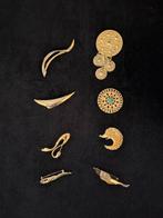 Set van 8 broches in designerstijl – circa 1970–1990 –