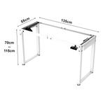 Game bureau zit sta elektrisch tafelframe in hoogte verstelb, Verzenden, Nieuw