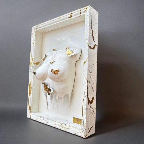 soul.arta - “RINASCITA DI FARFALLA 3D”, Antiek en Kunst, Kunst | Schilderijen | Modern