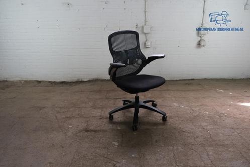 Knoll Generation | Bureaustoel | Gebruikt | Zwart gestoffeer, Huis en Inrichting, Bureaus, Gebruikt, Verzenden