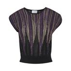 Nenette • cropped top Mickey • M, Kleding | Dames, Tops, Maat 38/40 (M), Verzenden, Zwart, Nenette