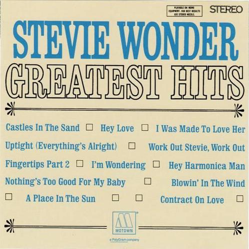 cd - Stevie Wonder - Greatest Hits, Cd's en Dvd's, Cd's | Overige Cd's, Zo goed als nieuw, Verzenden