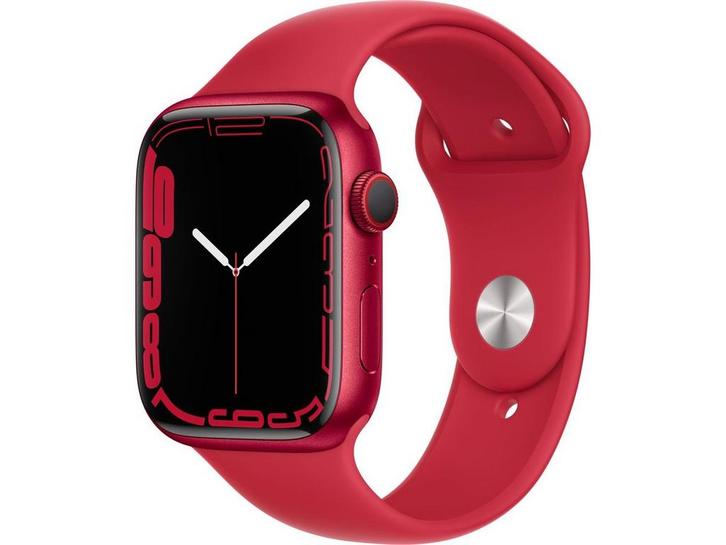 Apple Watch Series 7 - 45 mm - 4G - GPS - Rood, Sieraden, Tassen en Uiterlijk, Smartwatches, Zo goed als nieuw, Verzenden