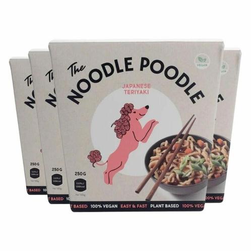 4x The Noodle Poodle Japanse Teriyaki 250 gr, Diversen, Levensmiddelen, Verzenden