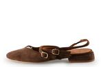 Manfield Slingbacks in maat 38 Bruin | 10% korting, Bruin, Verzenden, Zo goed als nieuw, Manfield