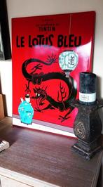 Tintin - 1 - Emaillebord Kuifje - Emaillerie Belge - Blauwe, Boeken, Nieuw