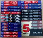 50 Cassette Maxell TDK  Sony 25 New Sealed Cassettes  + 25, Nieuw