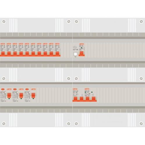 1 fase groepenkast met lichtgroepen en aparte groep voor pv, Doe-het-zelf en Verbouw, Elektra en Kabels, Nieuw, Overige typen