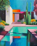 Jan Olech (XX) - The pool, Antiek en Kunst
